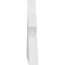 Ekena Millwork Saratoga Architectural Grade PVC Gable Bracket, 72"W x 15"H x 2"D x 6"F, 5/12 Pitch GBP072X15X0206SAR00 - alternate 5